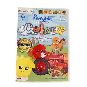 Preschool Prep Series Meet The Colors DVD Educational English/Spanish Pre-Owned